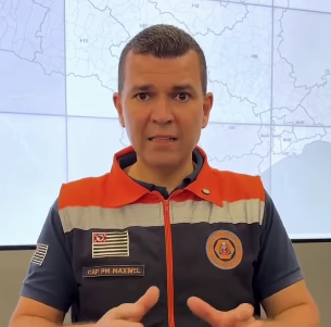 DEFESA CIVIL DO ESTADO DE SÃO PAULO ALERTA PARA CHUVA E VENTOS DE ATÉ 90 KM/H