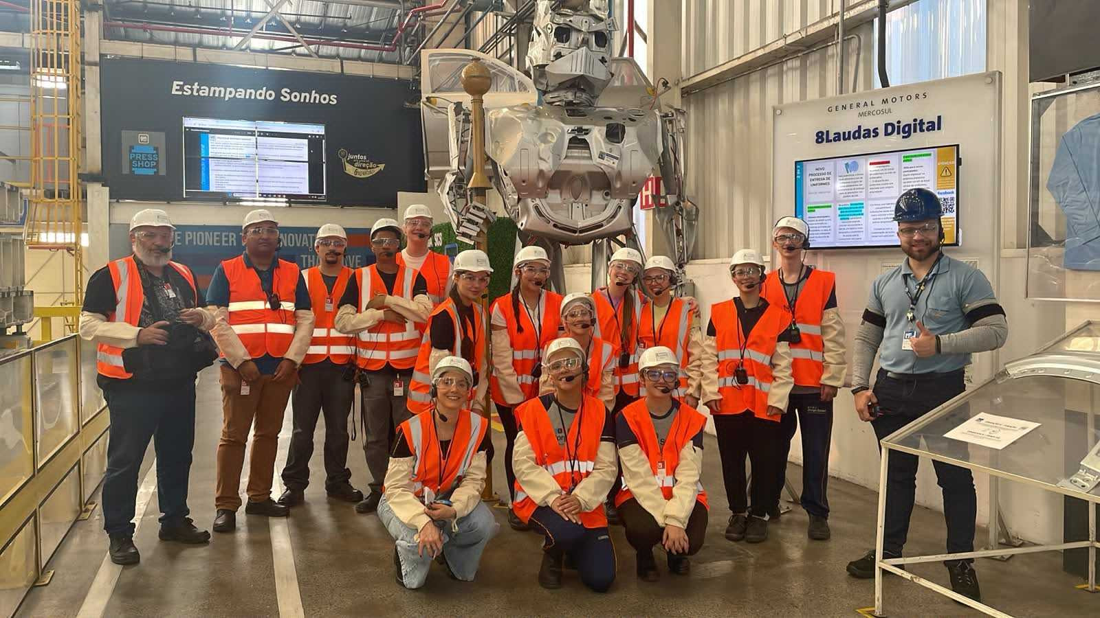 PREFEITURA DE SÃO CAETANO LEVA ESTUDANTES VENCEDORES DO PROGRAMA STARTUP FOR STUDENTS À GENERAL MOTORS