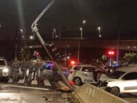 CRIMINOSO É PRESO APÓS PERSEGUIÇÃO NA AVENIDA LAURO GOMES, EM SÃO BERNARDO
