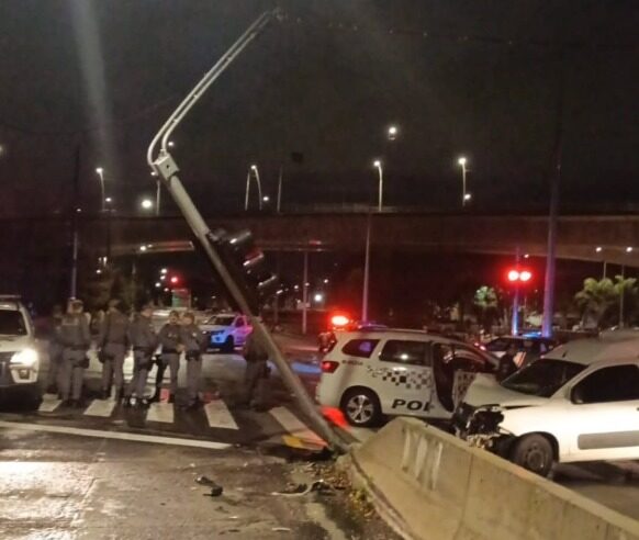CRIMINOSO É PRESO APÓS PERSEGUIÇÃO NA AVENIDA LAURO GOMES, EM SÃO BERNARDO