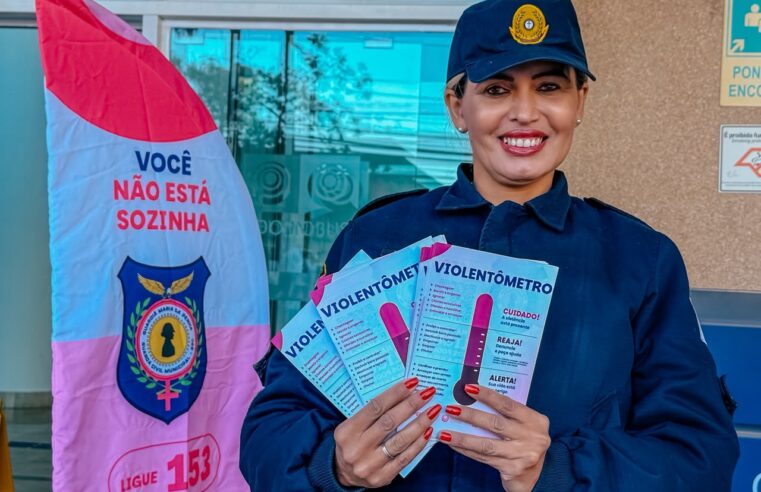 EM SÃO BERNARDO, GUARDIÃ MARIA DA PENHA REALIZA AÇÃO DE ACOLHIMENTO E ORIENTAÇÃO A MULHERES EM COMPLEXO CORPORATIVO