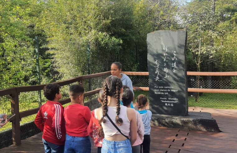 POR MEIO DE AÇÃO COM FUNDO SOCIAL DE SÃO BERNARDO, CRIANÇAS DE PROJETOS SOCIAIS VISITAM PQ. ECOLÓGICO IMIGRANTES