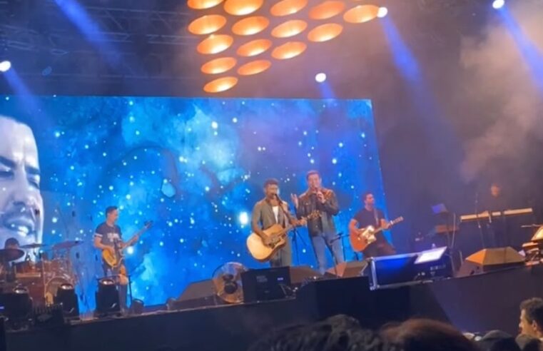 MARCOS & BELUTTI SOBEM AO PALCO E LEVAM MULTIDÃO À FESTA DE 149 ANOS DE SÃO CAETANO DO SUL