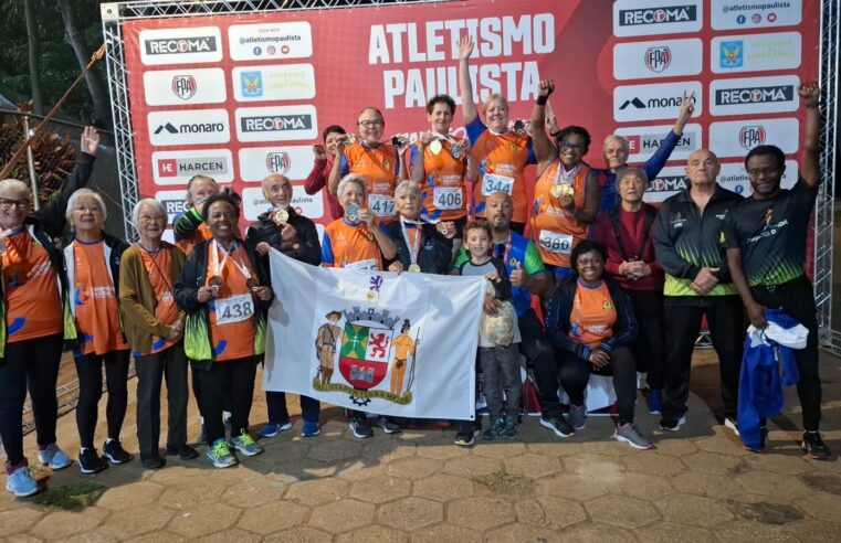 COM 85 MEDALHAS, SÃO BERNARDO CONQUISTA VICE-CAMPEONATO GERAL NO PAULISTA MASTER DE ATLETISMO