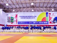 SÃO BERNARDO REÚNE 150 ATLETAS NA ARENA CAIXA PARA INTERCÂMBIO INTERNACIONAL EM TREINAMENTO DE JUDÔ