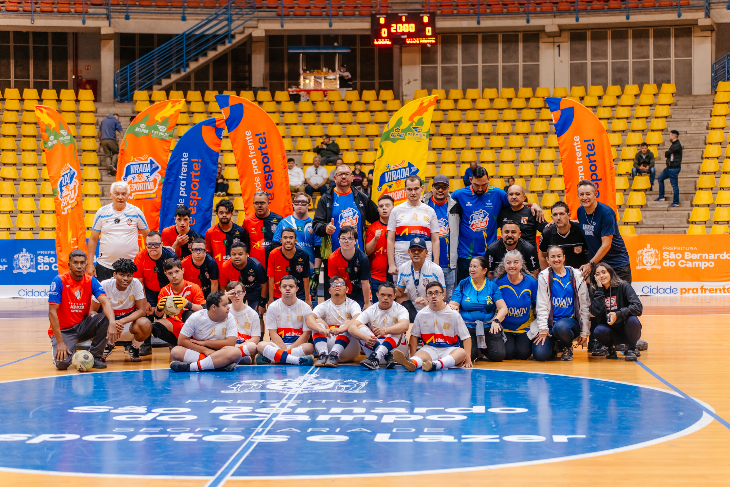 SÃO BERNARDO AVANÇA NA INCLUSÃO COM A CRIAÇÃO DA PRIMEIRA ESCOLA DE FUTSAL PARA CRIANÇAS E JOVENS COM DOWN