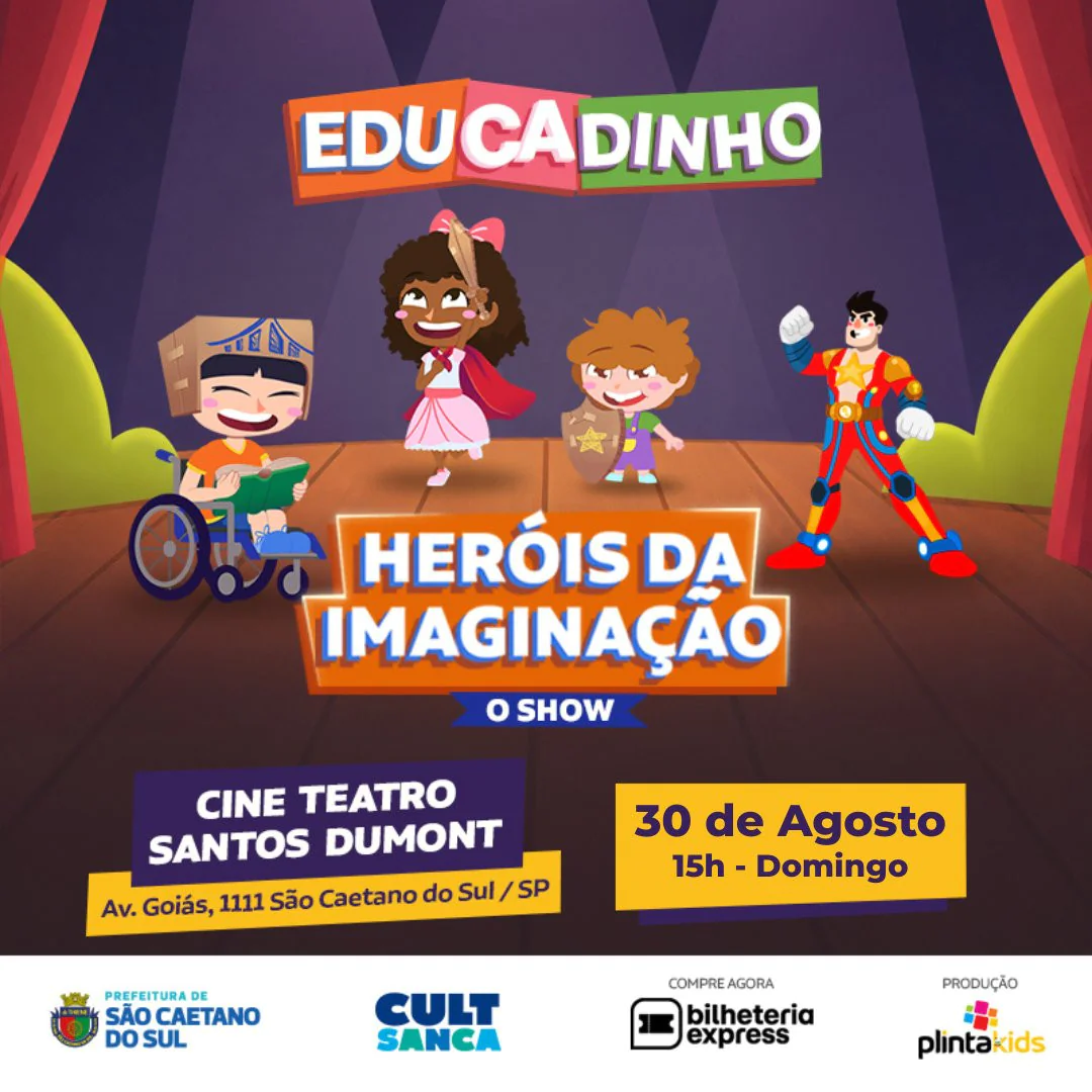 FENÔMENO INFANTIL NAS REDES SOCIAIS, EDUCADINHO ESTREIA ESPETÁCULO EM SÃO CAETANO DO SUL