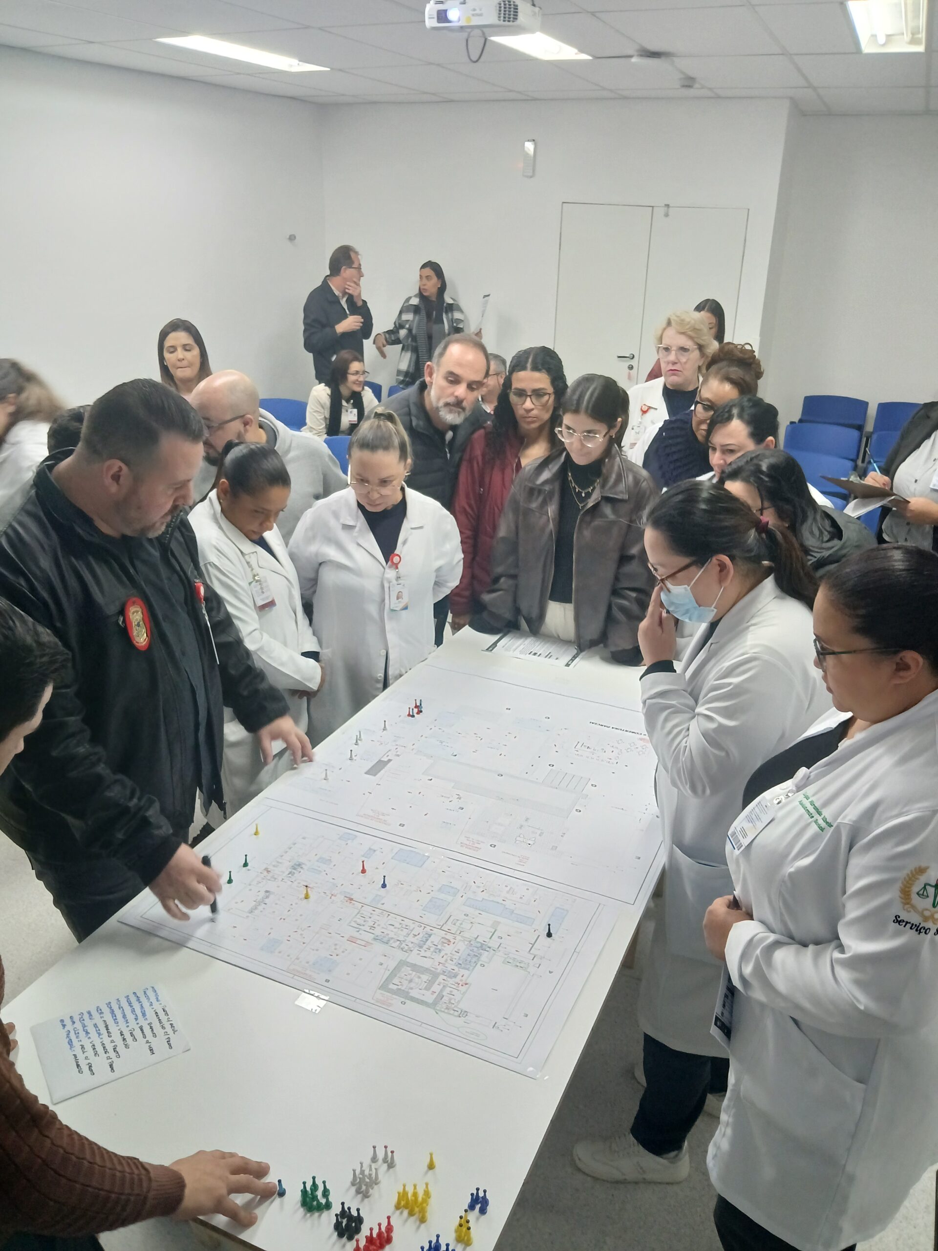 HOSPITAL DE CÂNCER DE SÃO BERNARDO REALIZA SIMULADO PARA TESTAR RESPOSTA A EMERGÊNCIAS