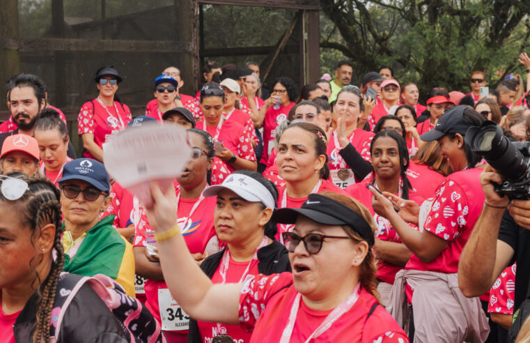 CORRIDA DA MULHER SÃO-BERNARDENSE CELEBRA 473 ANOS DA CIDADE NO PARQUE CAMINHOS DO MAR 