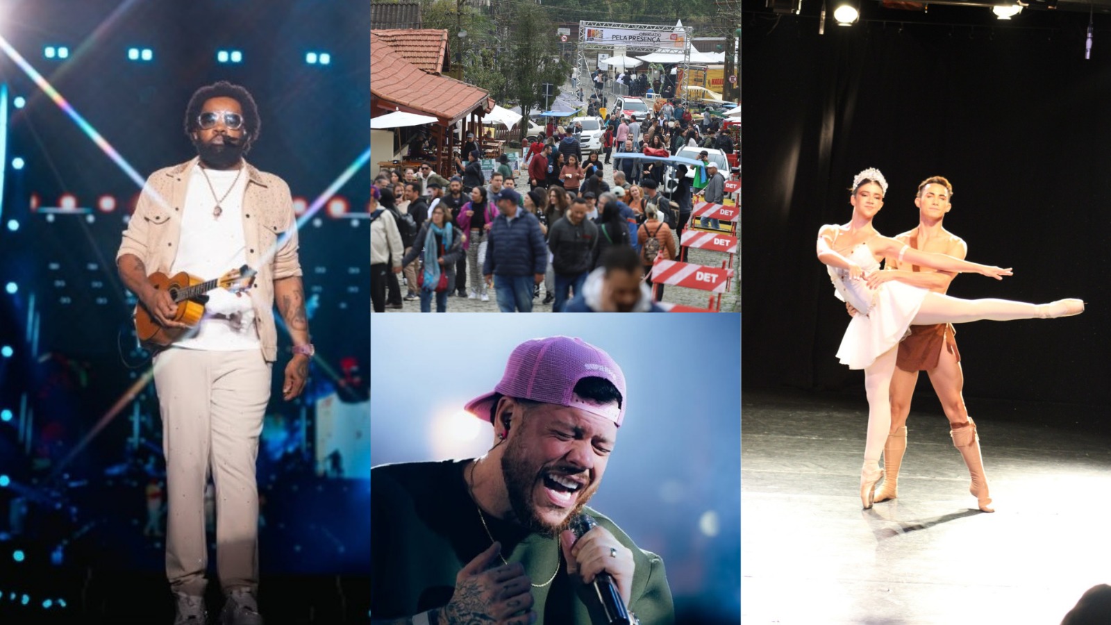 FIM DE SEMANA NO ABC TEM FESTIVAL DE INVERNO EM PARANAPIACABA, ESQUENTA PARA FESTIVAL DO CHOCOLATE, FERRUGEM E XANDE DE PILARES