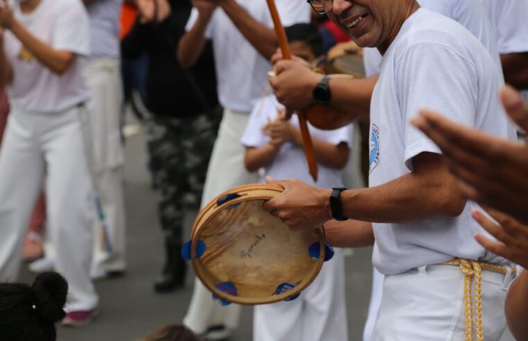EM SÃO CAETANO, PROJETO GINGA NO PARQUE OFERECE VIVÊNCIA DE CAPOEIRA NO BOSQUE DO POVO