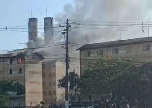 INCÊNDIO ATINGE APARTAMENTO NO BAIRRO COOPERATIVA, EM SÃO BERNARDO