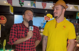 COMIDAS DE SÃO BERNARDO: NO TABOÃO, BAIÃO DE DOIS COM ESPETINHO FAZ SUCESSO NA INTERNET