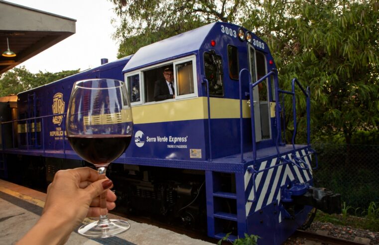 TREM DA REPÚBLICA LANÇA “TRILHOS E TAÇAS” PACOTE TURÍSTICO QUE UNE UNIVERSO FERROVIÁRIO AO DOS VINHOS