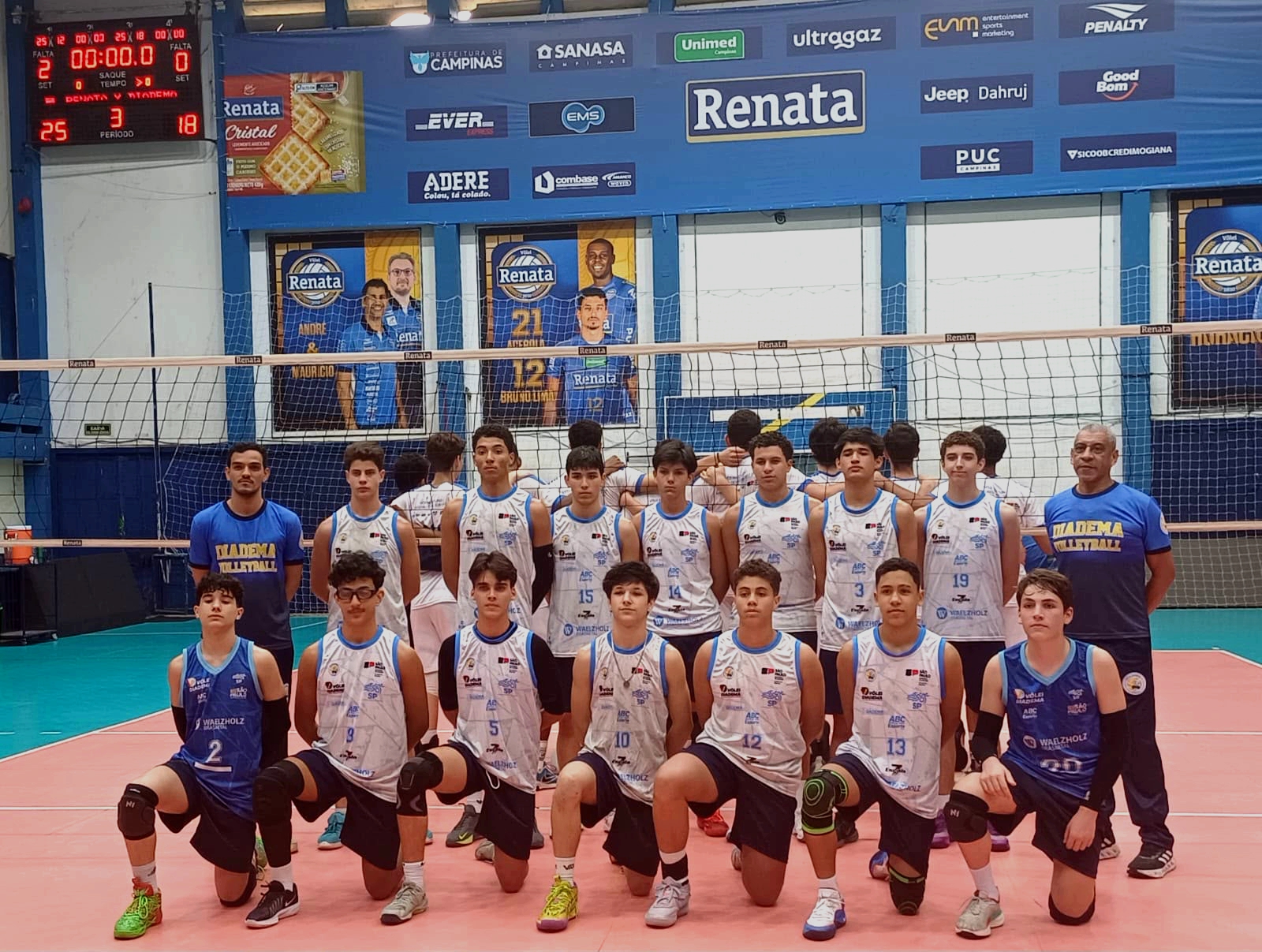 DIADEMA TEM SEMANA COM SETE JOGOS DE VÔLEI E HANDEBOL EM CASA