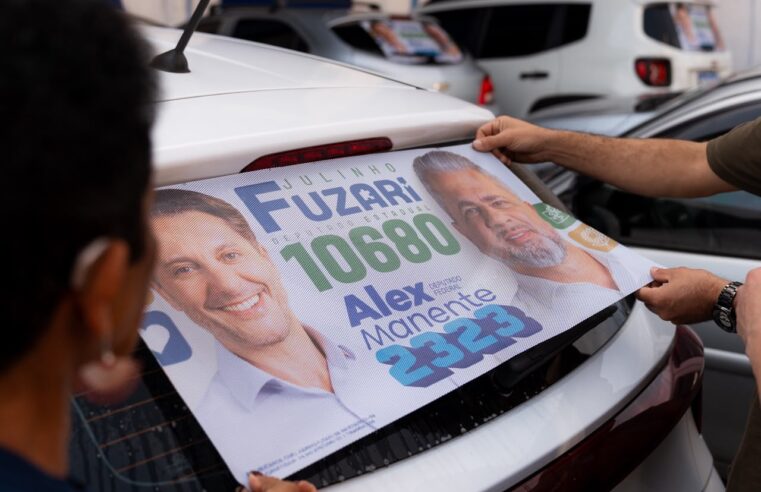 ÚNICO NOME DO ABC PELO REPUBLICANOS NA DISPUTA A ESTADUAL, JULINHO FUZARI DÁ PONTAPÉ INICIAL NA CAMPANHA COM MOBILIZAÇÃO NA REGIÃO CENTRAL DE SÃO BERNARDO