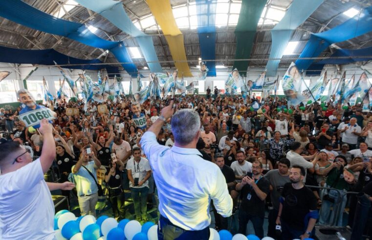 JULINHO FUZARI LANÇA OFICIALMENTE CANDIDATURA A ESTADUAL EM EVENTO COM LIDERANÇAS NO MENINOS FUTEBOL CLUBE, EM SÃO BERNARDO