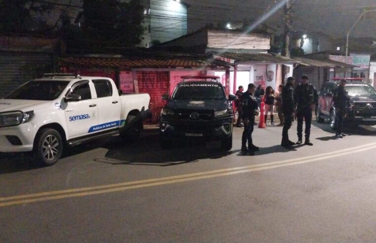 OPERAÇÃO SONO TRANQUILO TERMINA COM CAPTURA DE PROCURADO PELA JUSTIÇA E APLICA 27 AUTUAÇÕES EM ÚNICA NOITE EM SANTO ANDRÉ