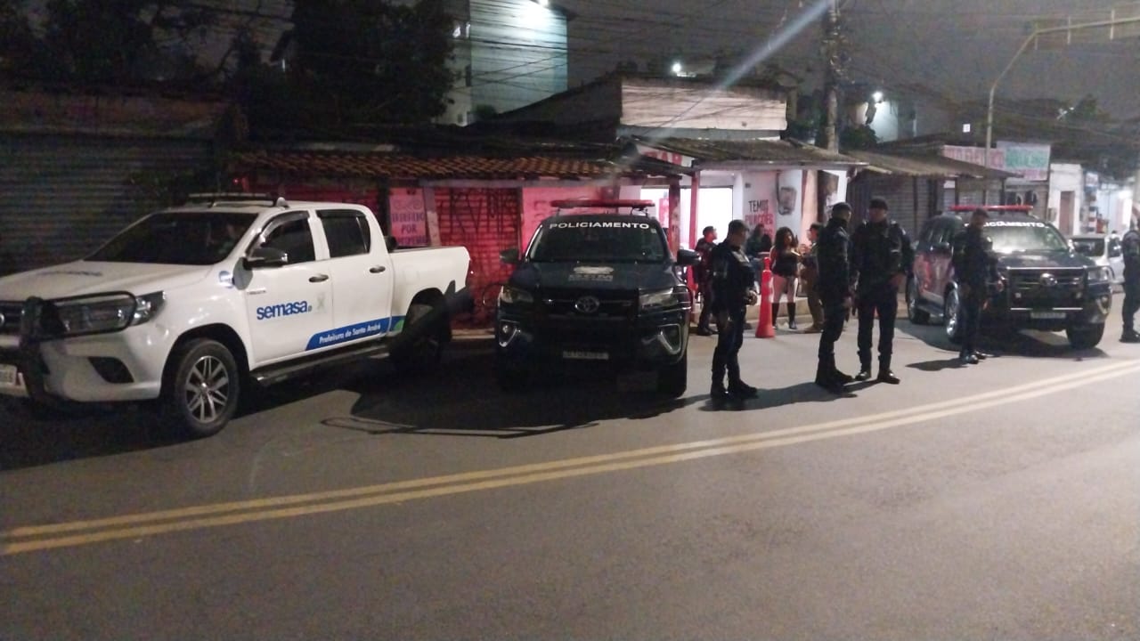 OPERAÇÃO SONO TRANQUILO TERMINA COM CAPTURA DE PROCURADO PELA JUSTIÇA E APLICA 27 AUTUAÇÕES EM ÚNICA NOITE EM SANTO ANDRÉ