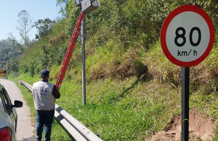 EM RIBEIRÃO PIRES, IPEM-SP VERIFICA RADAR NA RODOVIA SP-031