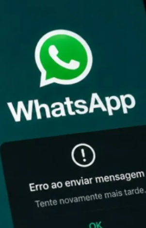WHATSAPP APRESENTA INSTABILIDADE E DEIXA USUÁRIOS SEM ENVIAR MENSAGENS NESTA SEGUNDA