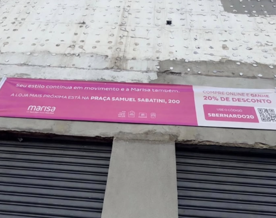 MARISA FECHA LOJA NA RUA MARECHAL DEODORO COMO PARTE DE REESTRUTURAÇÃO DA REDE