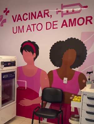 PACIENTES DO HOSPITAL DA MULHER GANHAM SALA DE VACINAÇÃO EM SÃO BERNARDO