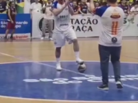 FALCÃO ATRAI MULTIDÃO DE CRIANÇAS EM JOGO FESTIVO E CELEBRA CONEXÃO COM NOVA GERAÇÃO EM SÃO BERNARDO