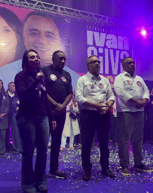 COM RENATA ABREU, GERALDO RUFINO E MARCELO LIMA, IVAN SILVA LANÇA CANDIDATURA A DEPUTADO ESTADUAL NO FERRAZÓPOLIS