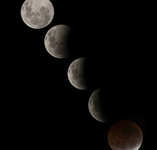 FOTÓGRAFO DE SÃO BERNARDO REGISTRA ECLIPSE LUNAR NA NOITE DE QUINTA PARA SEXTA