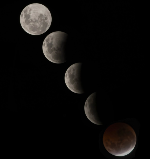 FOTÓGRAFO DE SÃO BERNARDO REGISTRA ECLIPSE LUNAR NA NOITE DE QUINTA PARA SEXTA