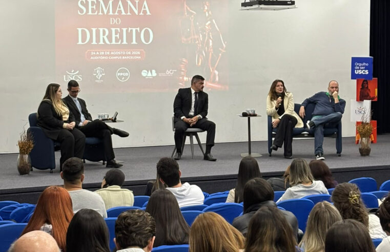 USCS PROMOVE SEMANA DO DIREITO