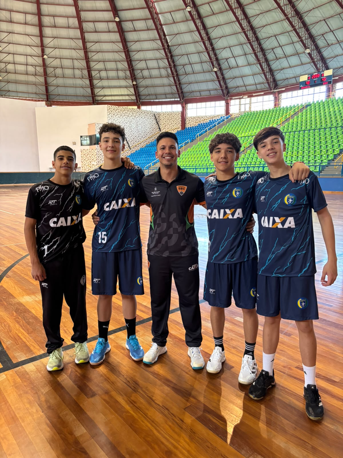 QUARTETO DE SÃO BERNARDO É CAMPEÃO COM A SELEÇÃO BRASILEIRA INFANTIL MASCULINA DE HANDEBOL