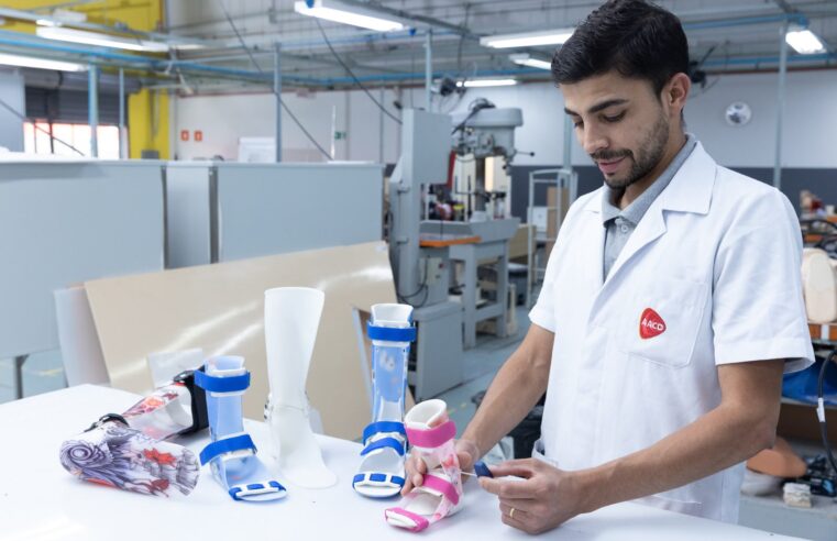 BRASKEM DOA 17 TONELADAS DE RESINA PARA AMPLIAR PRODUÇÃO DE ÓRTESES E PRÓTESES DA AACD