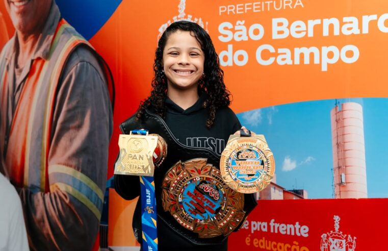 ATLETA DE SÃO BERNARDO, REBECA BEM-TE-VI CONQUISTA MUNDIAL NOS ESTADOS UNIDOS