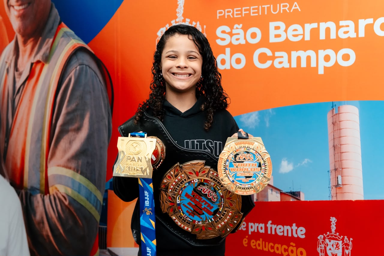 ATLETA DE SÃO BERNARDO, REBECA BEM-TE-VI CONQUISTA MUNDIAL NOS ESTADOS UNIDOS