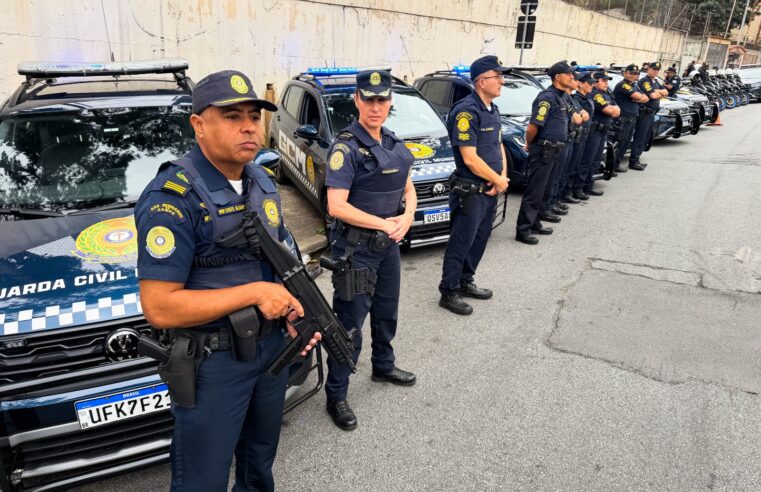EM SÃO BERNARDO, OPERAÇÃO BAIRRO MAIS SEGURO REFORÇA PATRULHAMENTO NO BAETA NEVES E CENTRO