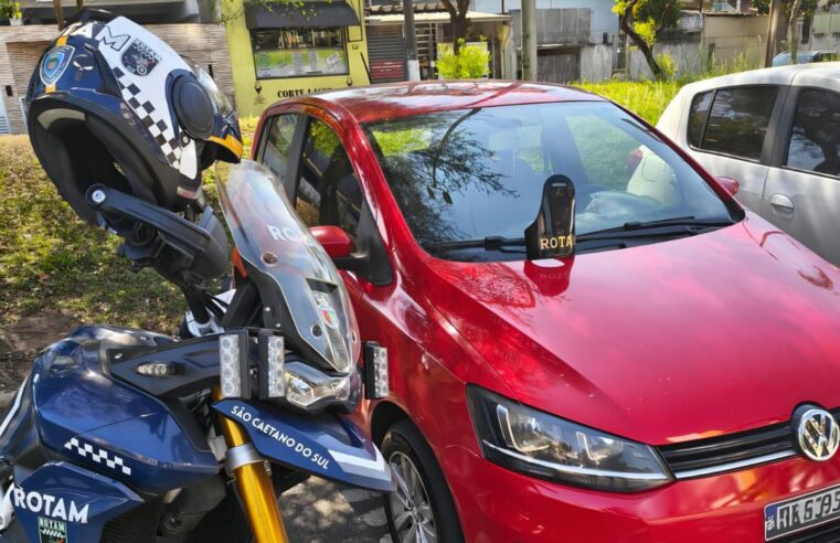 GCM DE SÃO CAETANO PRENDE HOMEM POR FURTO DE VEÍCULO EM CIDADE VIZINHA, APÓS ALERTA DO SMART SANCA