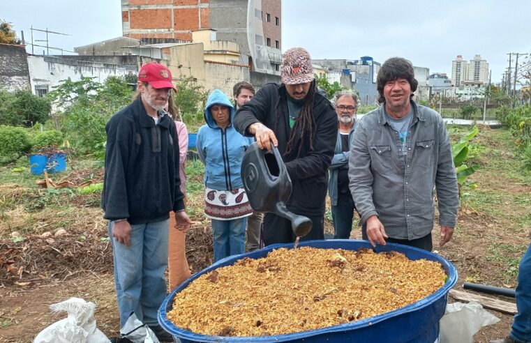 EM SÃO BERNARDO, INICIATIVA BUSCA FORTALECER AGRICULTURA URBANA, CAPACITAR TRABALHADORES E INCENTIVAR PRODUÇÃO DE ADUBO ORGÂNICO