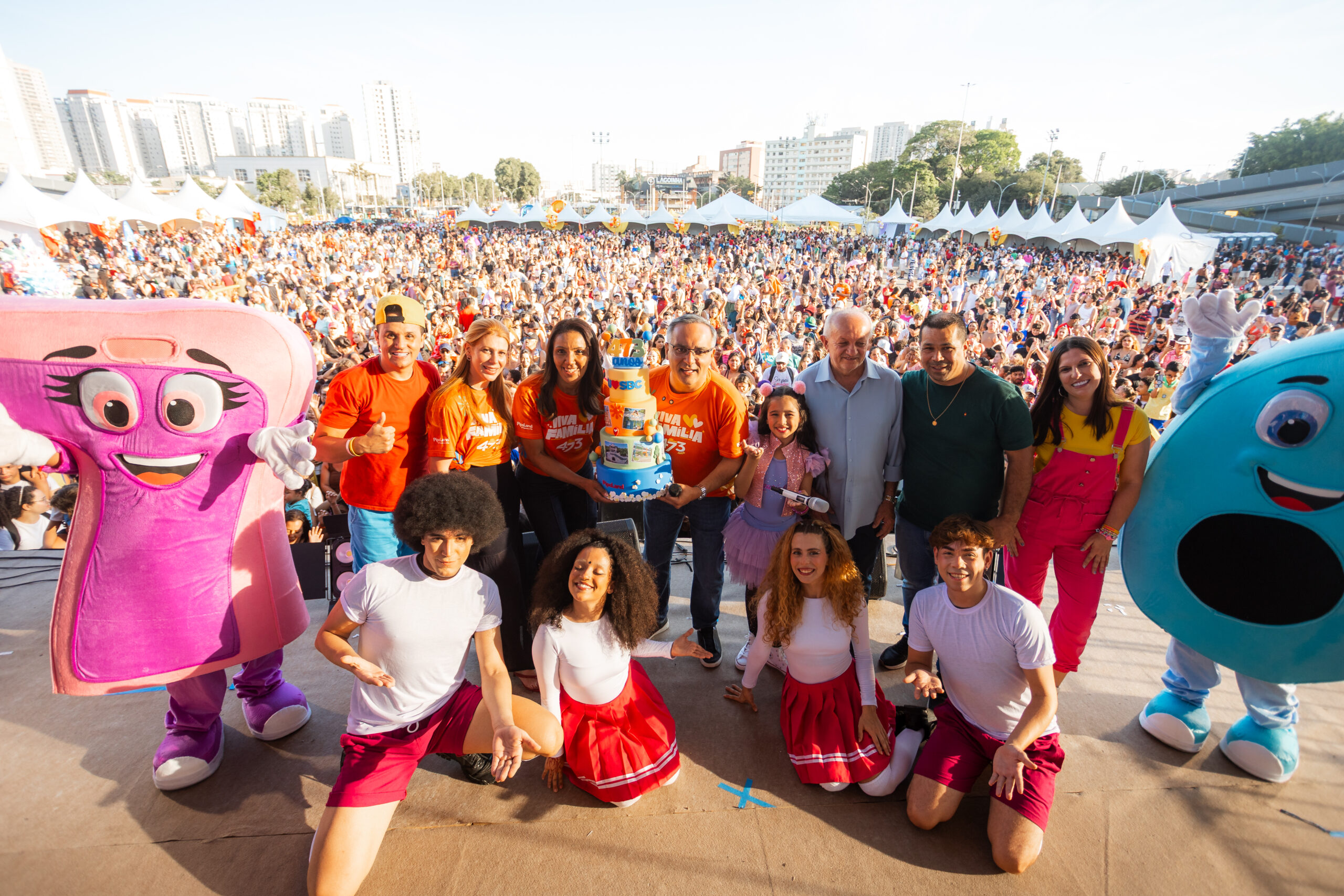 SBC 473 ANOS: COM ‘VIVA FAMÍLIA’ NA ESPLANADA, SÃO BERNARDO CELEBRA ANIVERSÁRIO COM ATRAÇÕES CULTURAIS E DE LAZER GRATUITAS