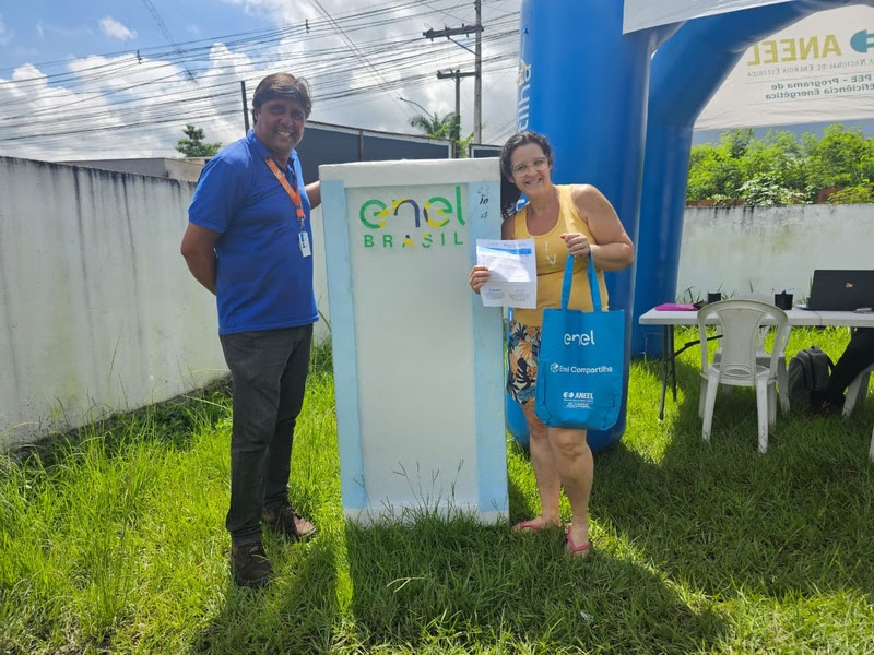 ENEL SP PROMOVE A TROCA DE 150 GELADEIRAS EFICIENTES EM MAUÁ