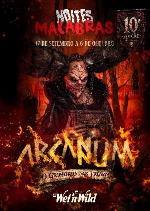 WET’N WILD CELEBRA 10ª EDIÇÃO DE NOITES MACABRAS COM “ARCANUM – O GRIMÓRIO DAS TREVAS”