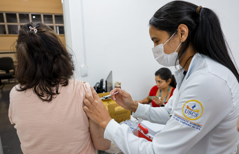 SÃO CAETANO DISPONIBILIZA A VACINA PNEUMO 20 PARA IDOSOS COM 85 ANOS OU MAIS