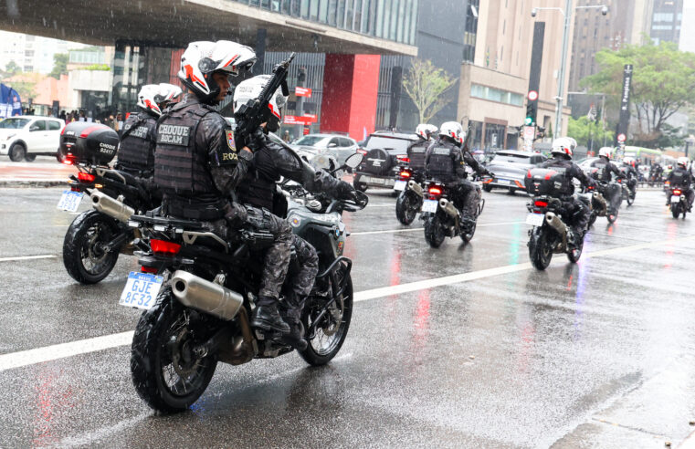 NOVO BATALHÃO BRAVO DA PM REFORÇA POLICIAMENTO EM GRANDES CORREDORES DE SÃO PAULO