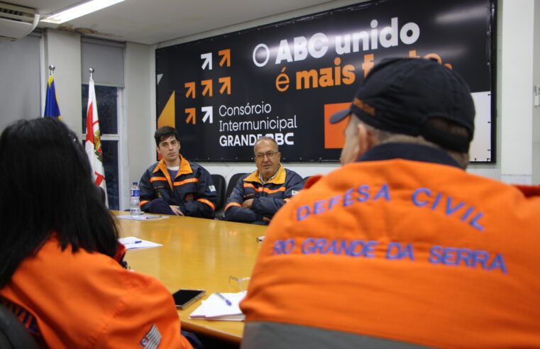 CONSÓRCIO ABC REÚNE DEFESAS CIVIS E INICIA PREPARAÇÃO PARA O PERÍODO DE CHUVAS
