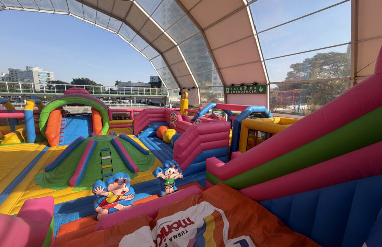 PARQUE INFLÁVEL TURMA DA MÔNICA BATE MARCA DE 30 MIL VISITANTES E ANUNCIA TEMPORADA EM CAMPINAS