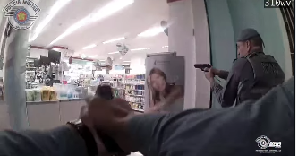 CÂMERA CORPORAL DA PM REGISTRA PRISÃO DE DUPLA DURANTE ROUBO A FARMÁCIA EM PERDIZES, NA CAPITAL