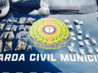 GCM APREENDE 37 PAPELOTES DE DROGAS E DETÉM MOTOCICLISTA NA DIVISA DE SÃO BERNARDO COM DIADEMA