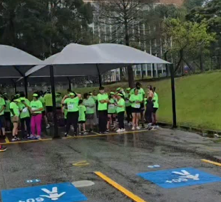 FRIO E GAROA NÃO ESPANTAM PARTICIPANTES DE CORRIDA NA VOLKSWAGEN EM SÃO BERNARDO