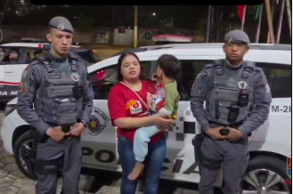 POLICIAIS MILITARES ENCONTRAM CRIANÇA AUTISTA DE 6 ANOS QUE ESTAVA DESAPARECIDA EM ITAQUERA